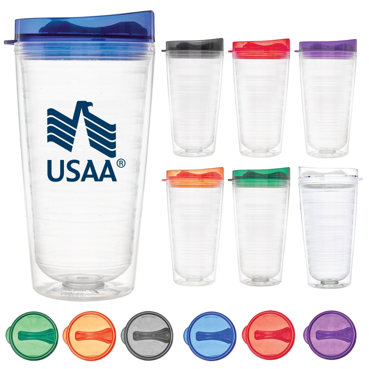 16oz. Tritan Double Wall Verano Tumbler 1