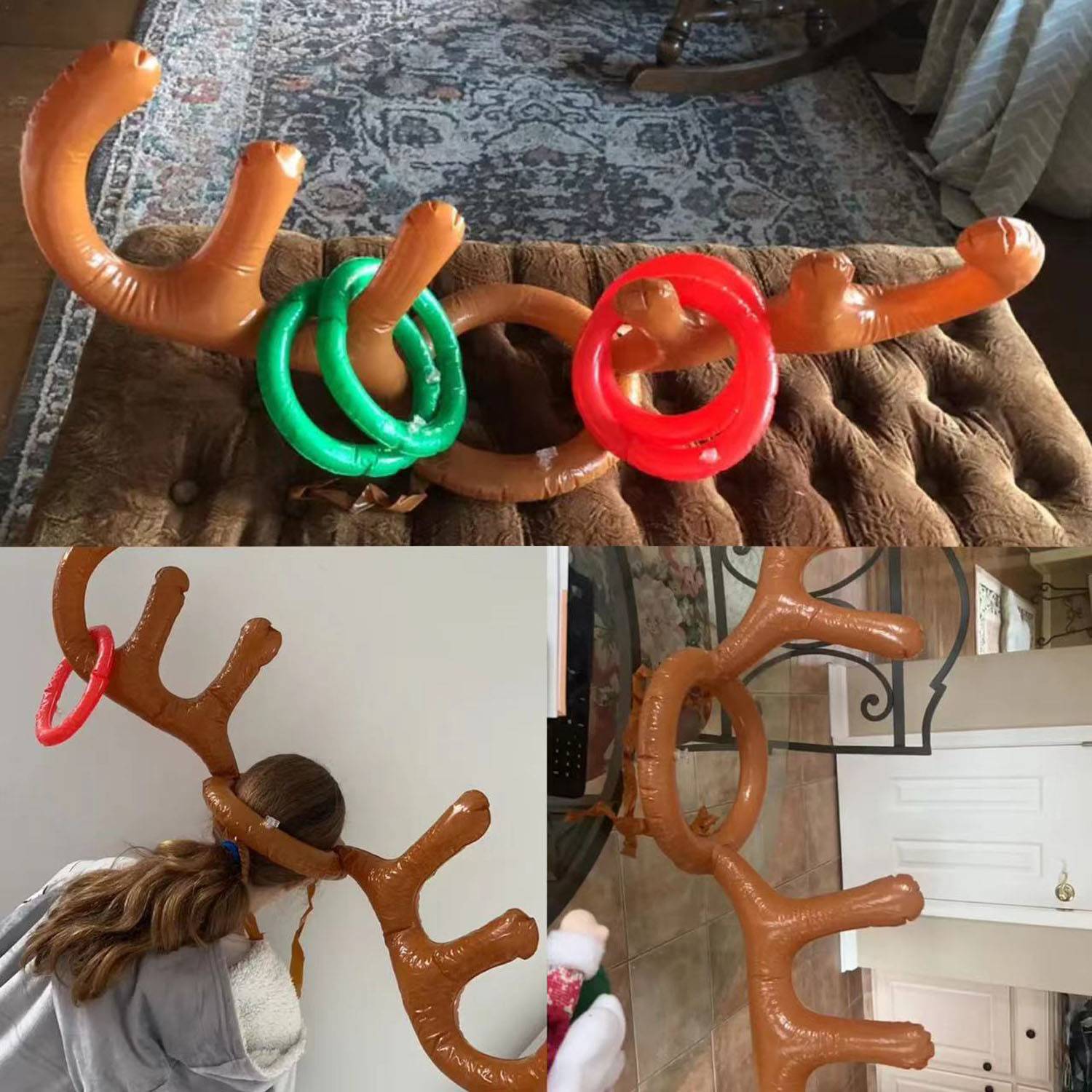 Inflatable Reindeer Antler 6
