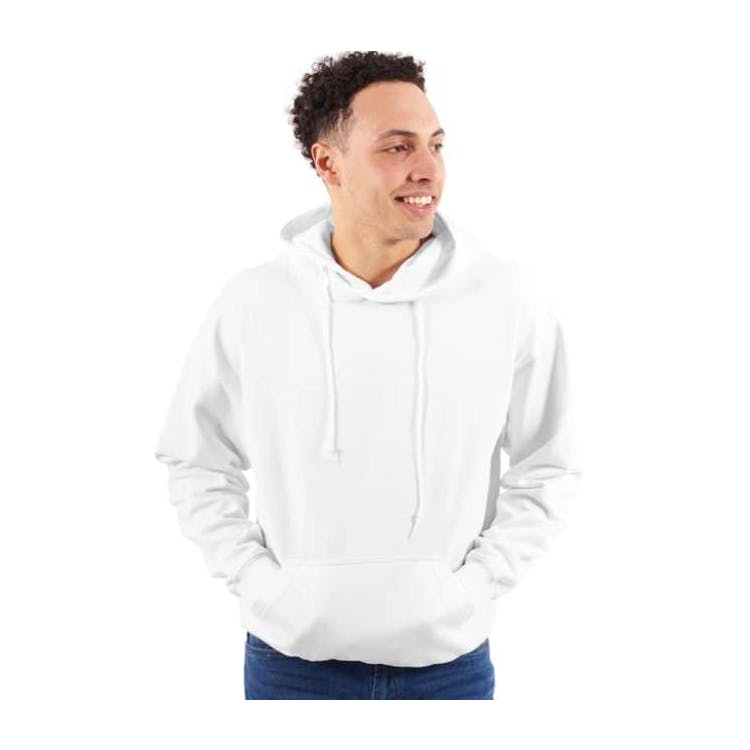 Adult Pullover Hoodies - White S-XL