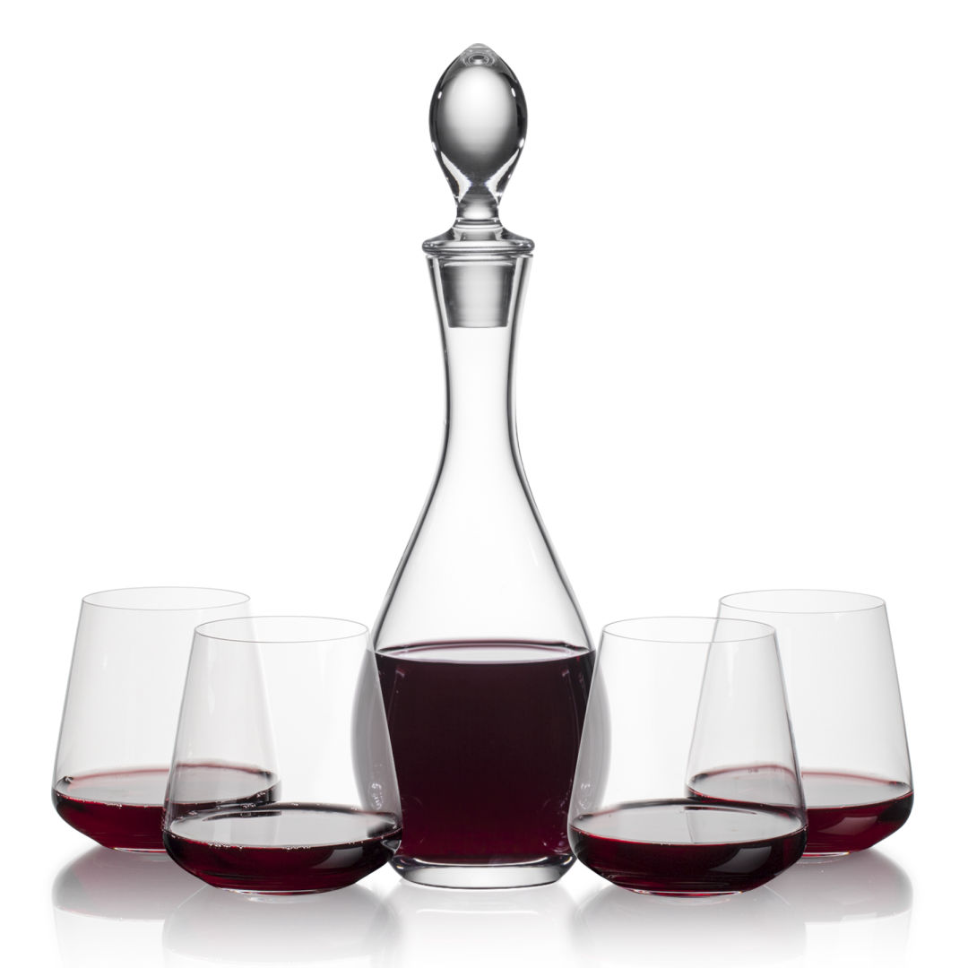 Malvern Decanter & Breckland Stemless Wine 3