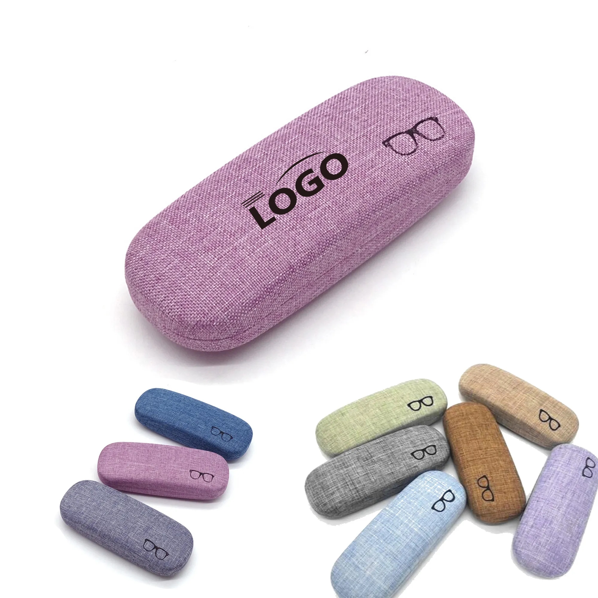 Hard Shell Eyeglasses Case 10pcs 4