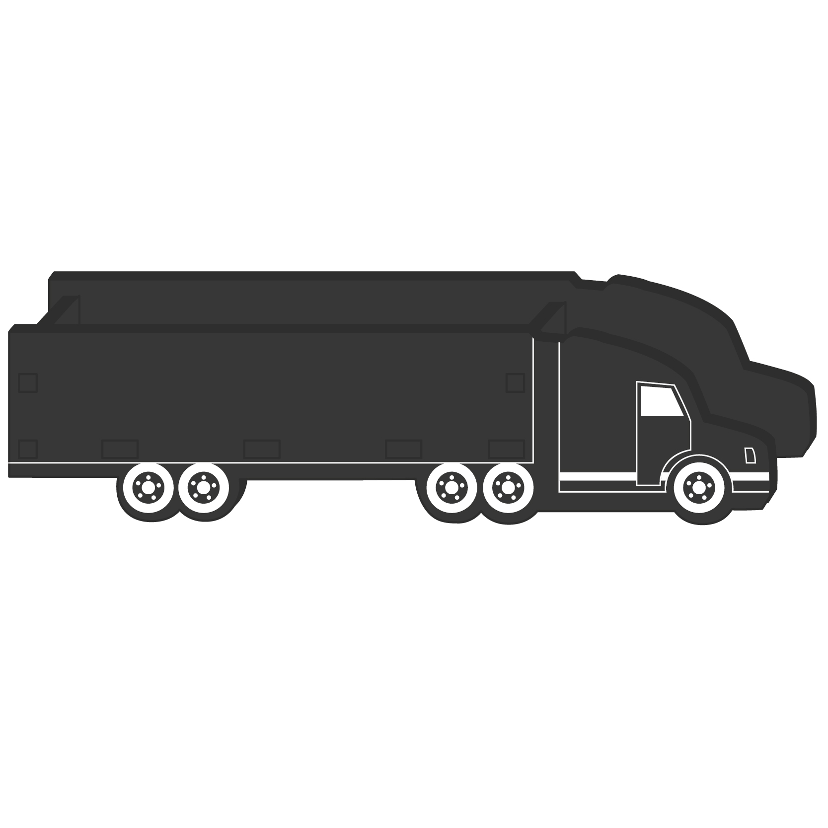 Semi Truck Desktop Caddy 4