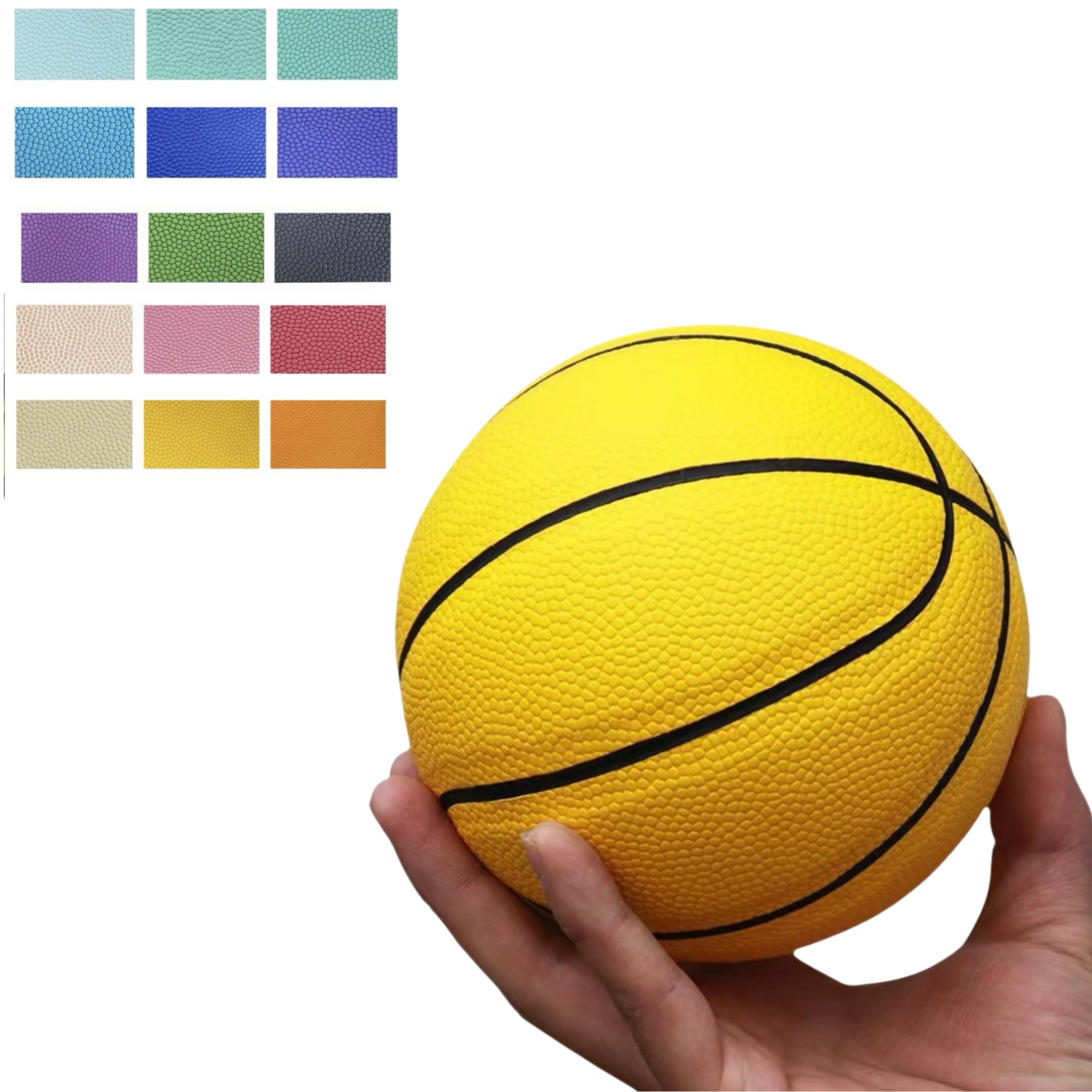 5 Inch Rubber Mini Basketball 2