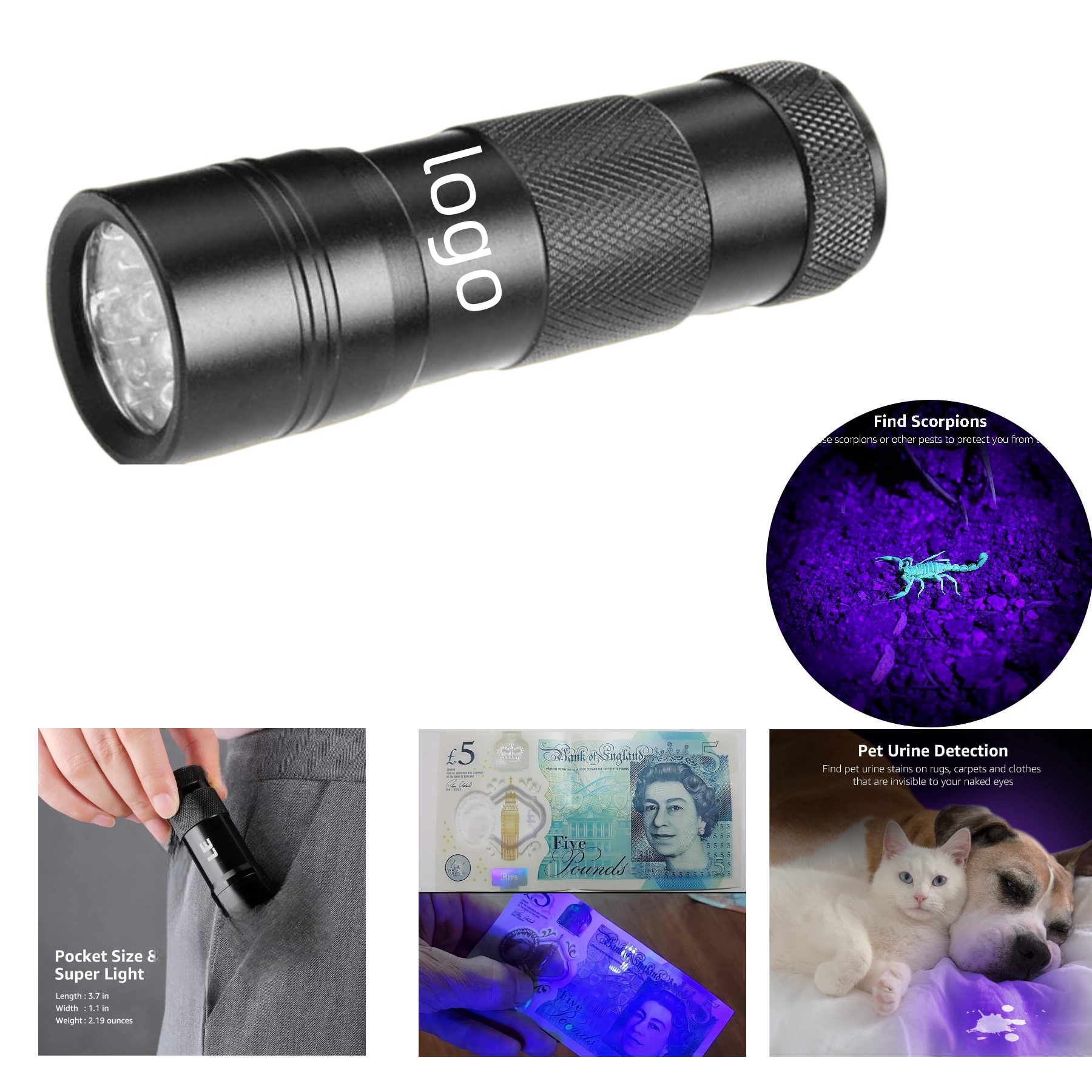 Black Light Flashlight 2