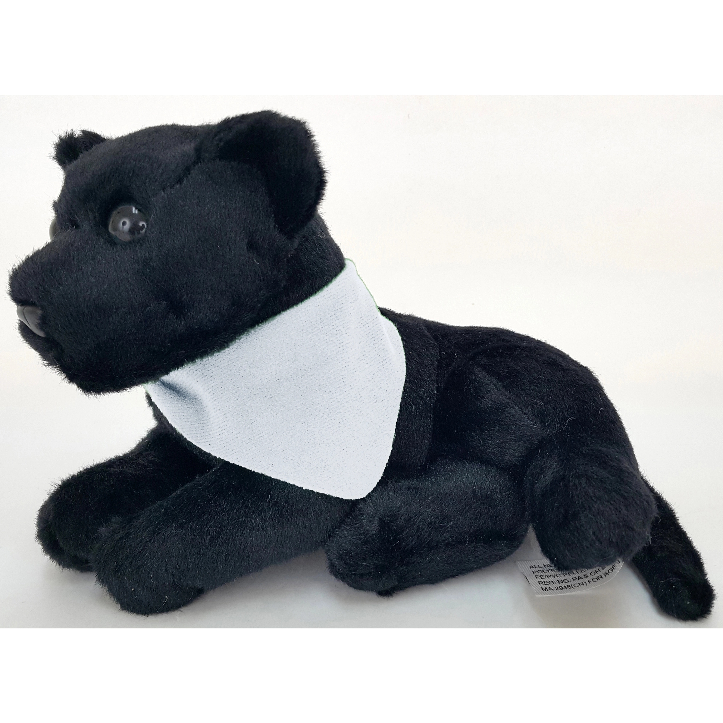 8" Jungle Animals Sitting Black Panther 7