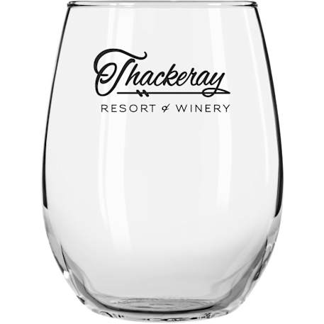 Stemless Wine Glass 15oz 15