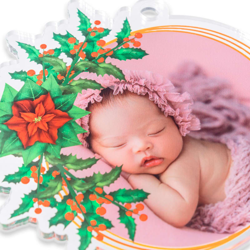 Custom Acrylic Christmas Ornaments 12