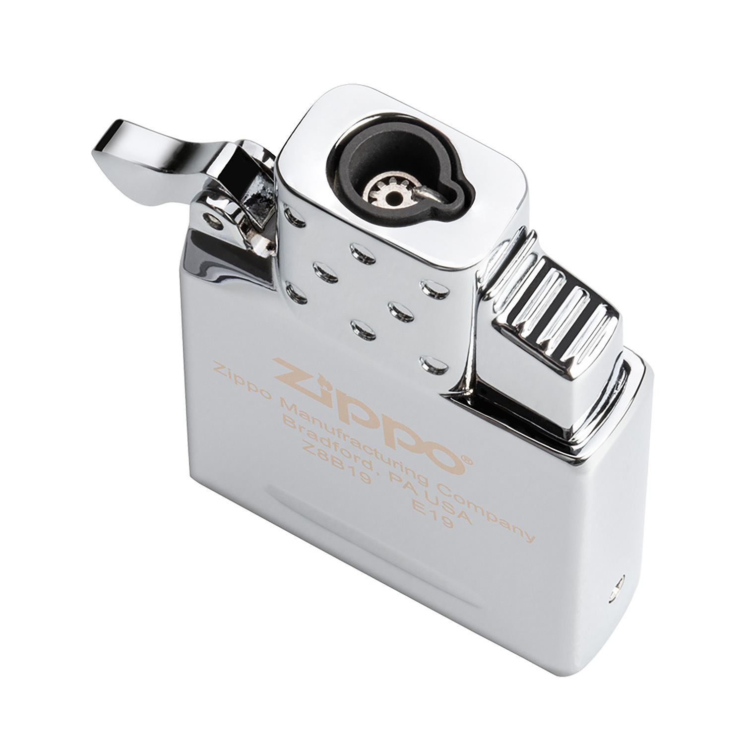 Matte Zippo® Lighter & Single Butane Insert Gift Set 3
