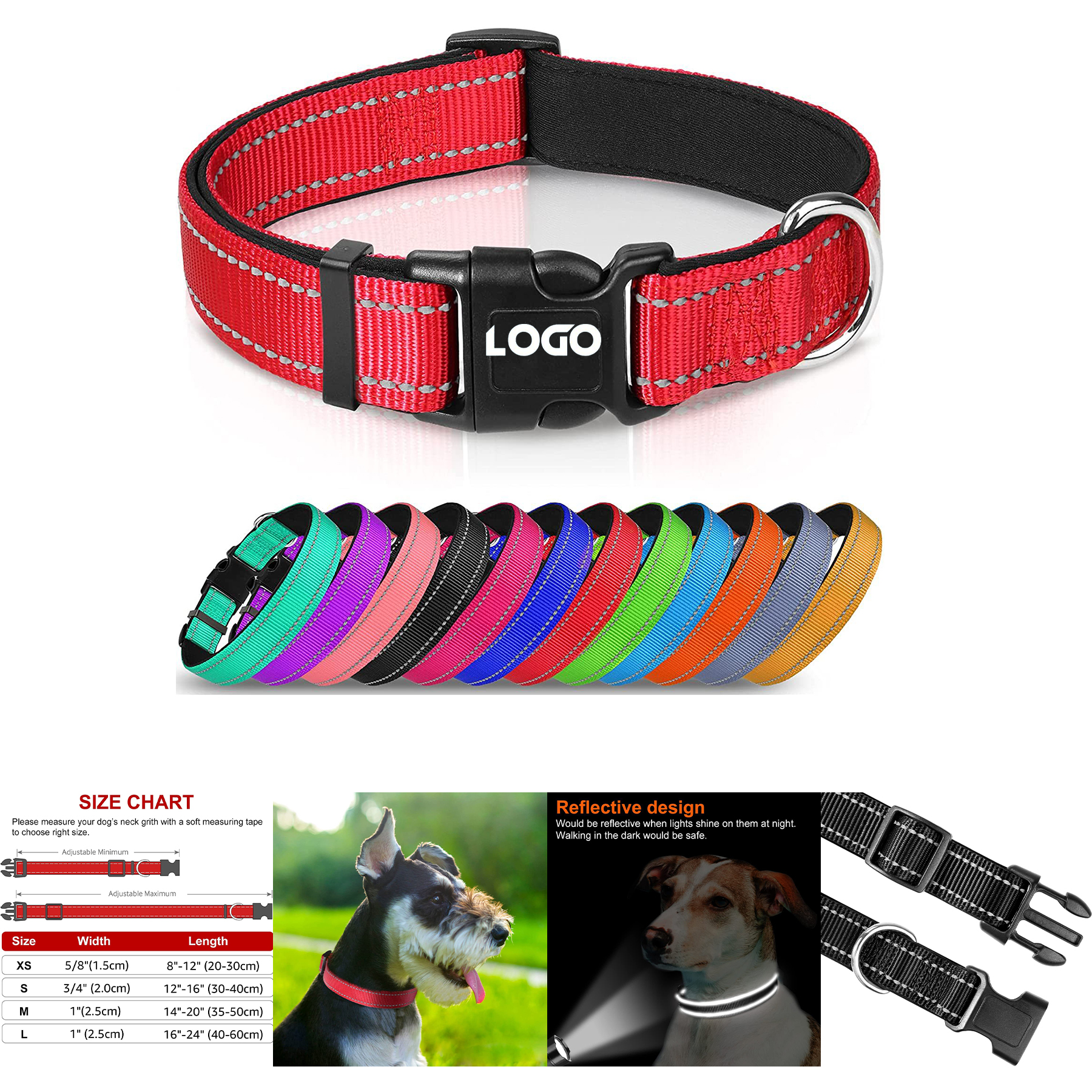 Reflective Dog Collar 2