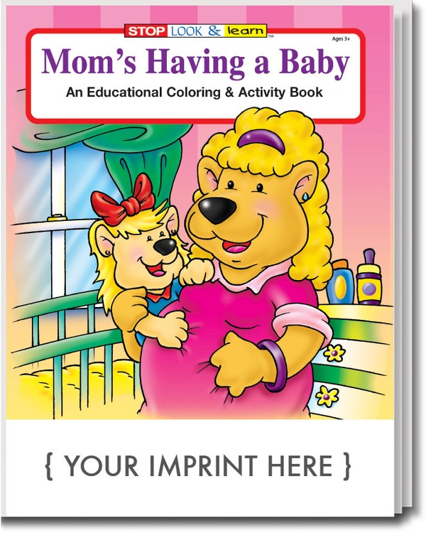 COLORING BOOK - Mom's Having A Baby Coloring & Activity Book 5