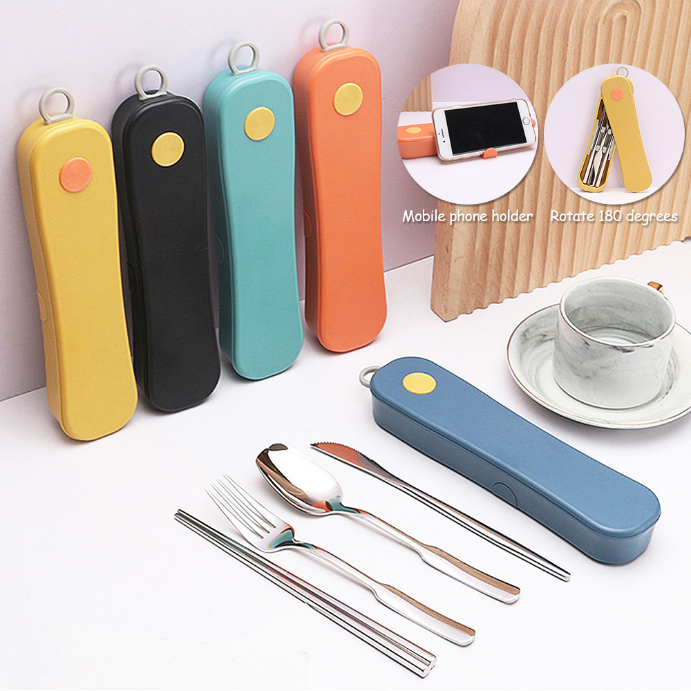Stainless Steel Flatware Set with Case 3