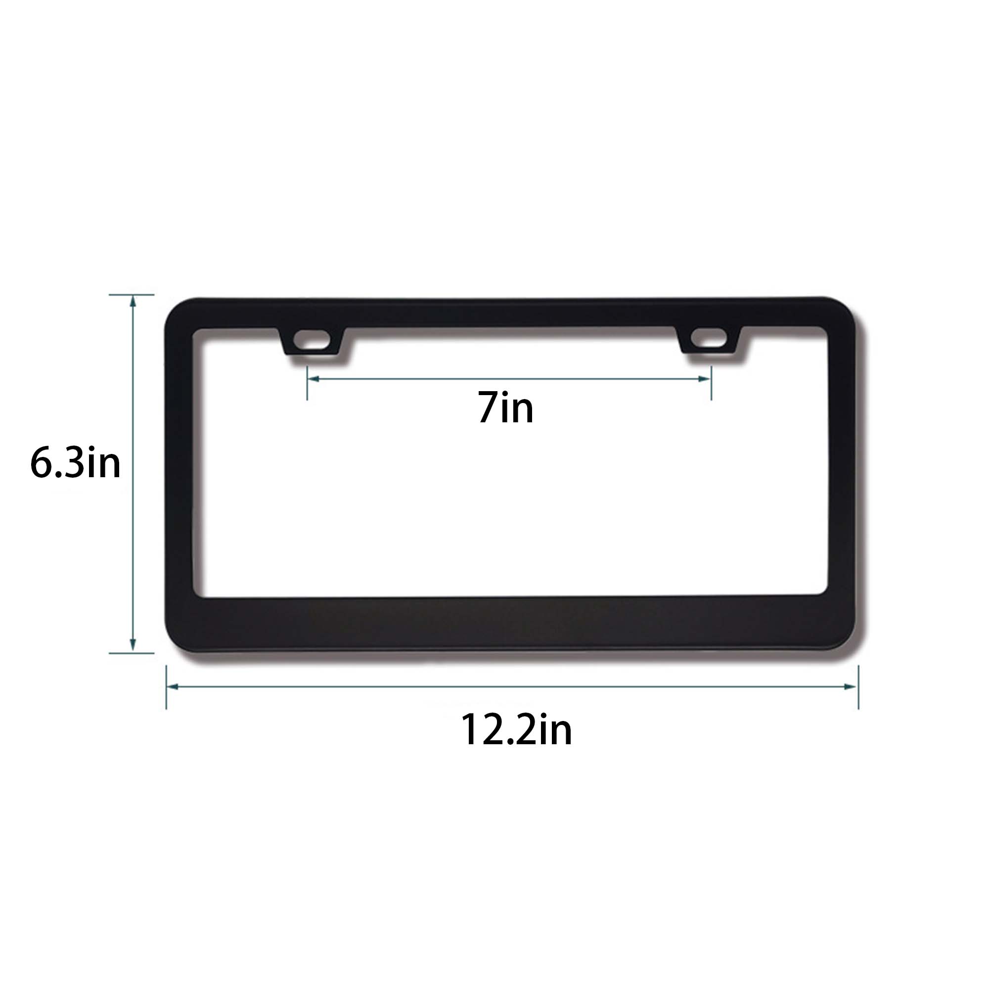U.S. Stainless Steel License Plate Frame 3