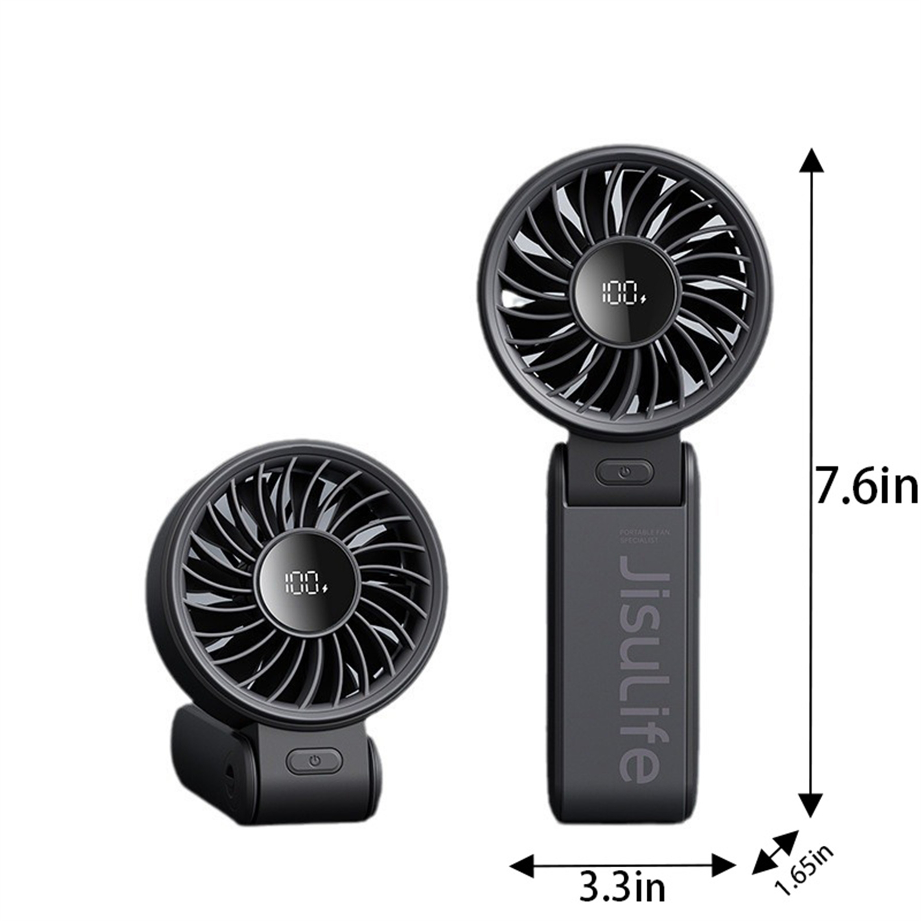 2024 Powerful Portable Fan with LED Display 5