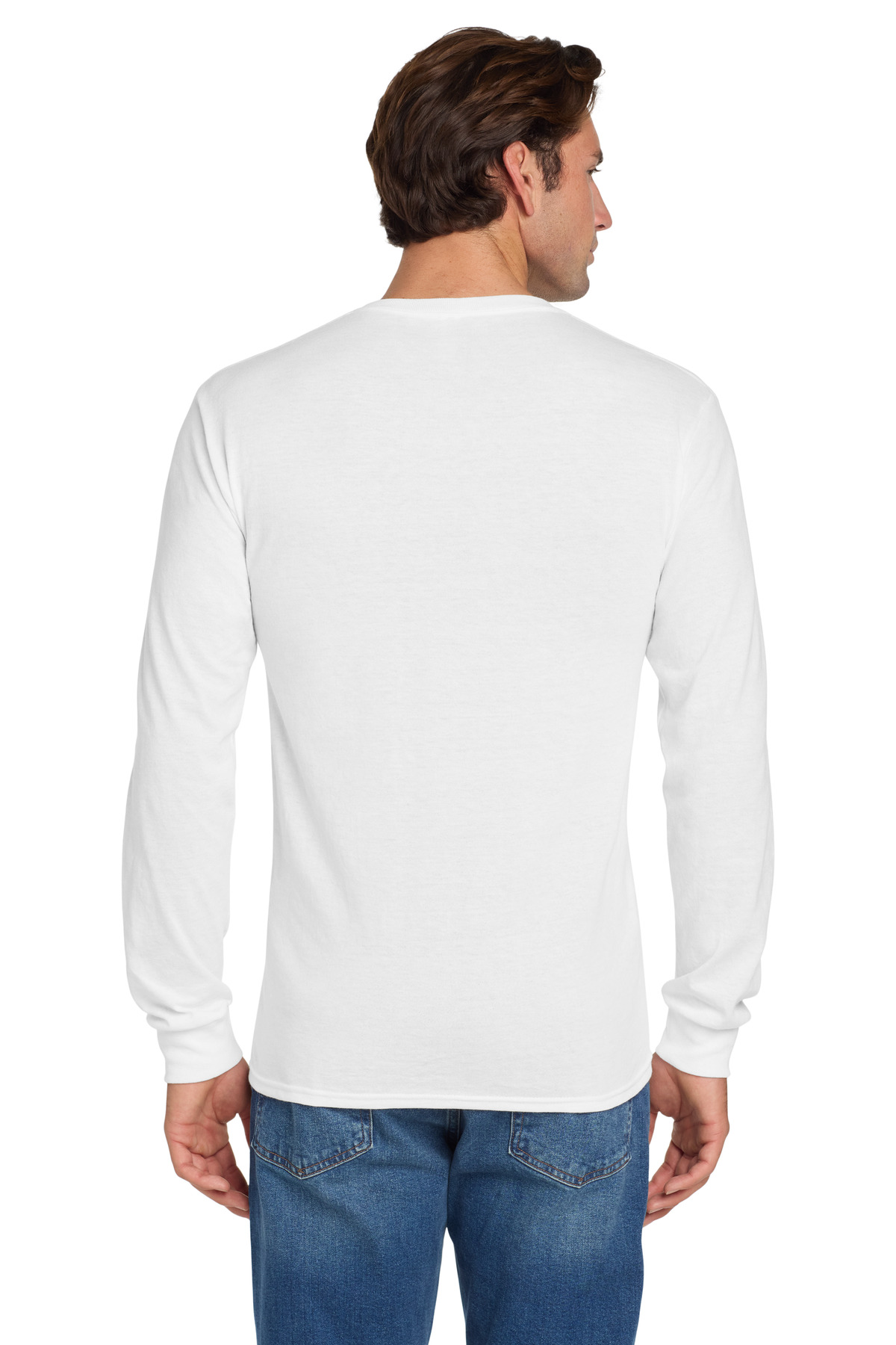 Jerzees - Dri-Power 50/50 Cotton/Poly Long Sleeve T-Shirt. 29LS 183