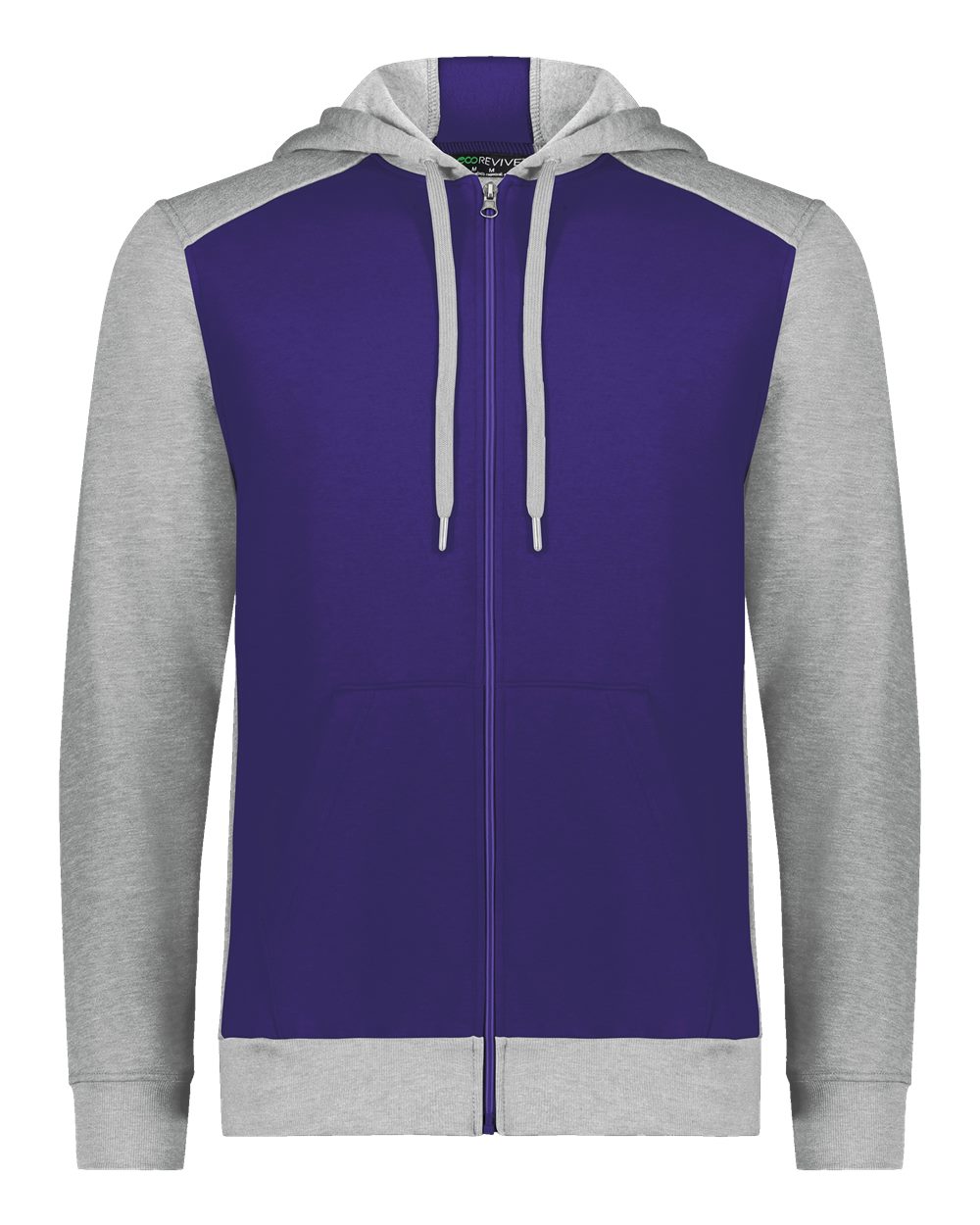 Unisex Eco Revive™ Three-Season Triblend Fleece Full-Zip Hooded Sweatshirt - 6899 18