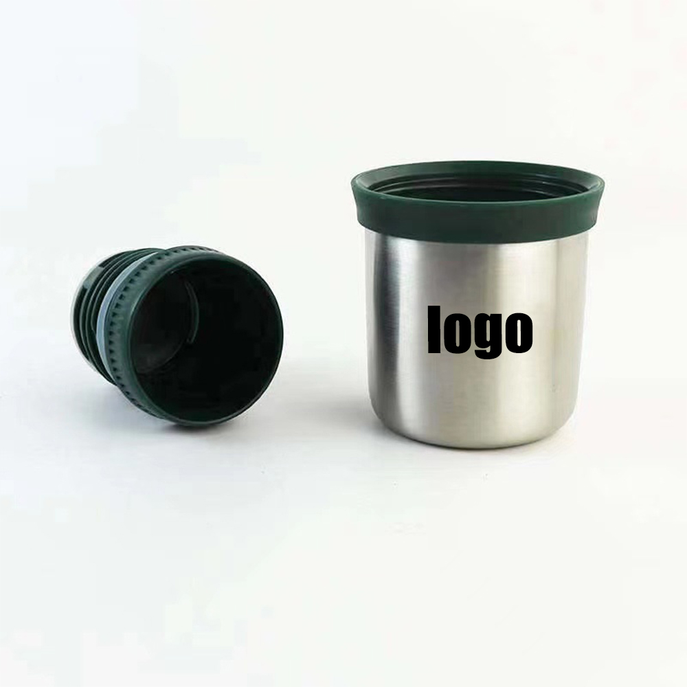 Double Layer 304 Stainless Steel Thermos Cup Travel Pot 3