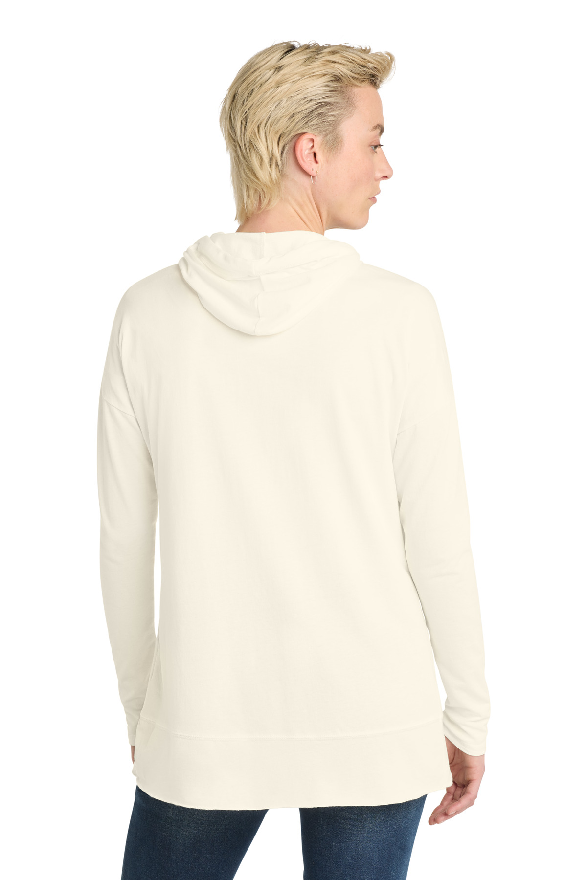 District Women's Featherweight French Terry Hoodie DT671 7