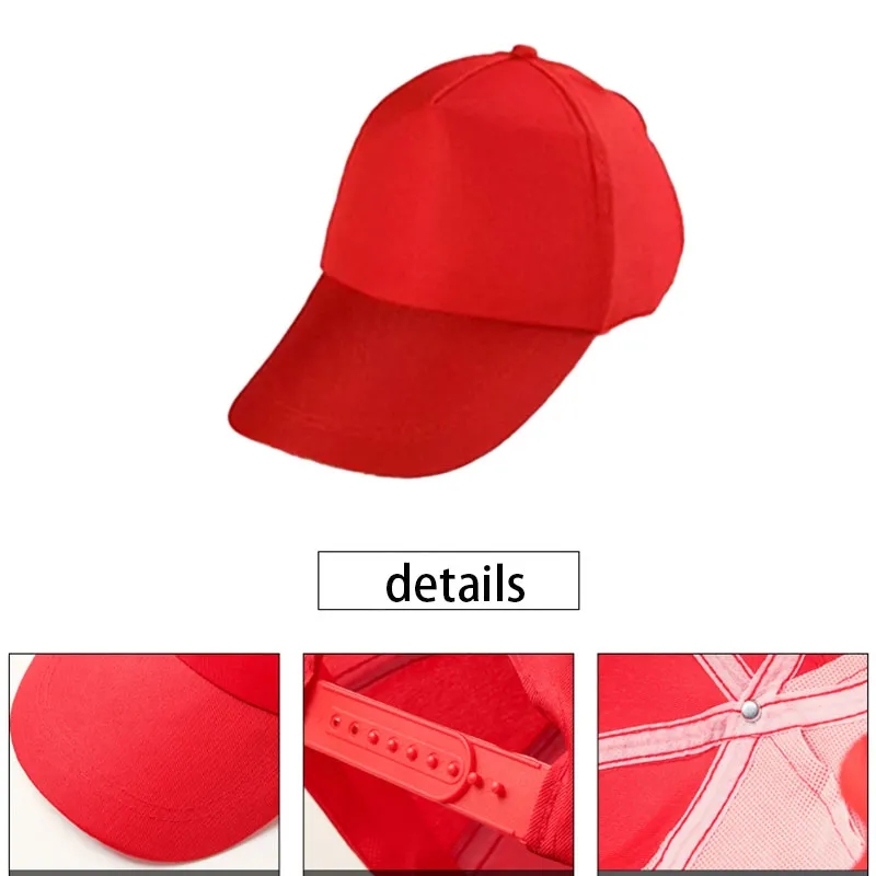 Customized baseball caps in multiple colors 6