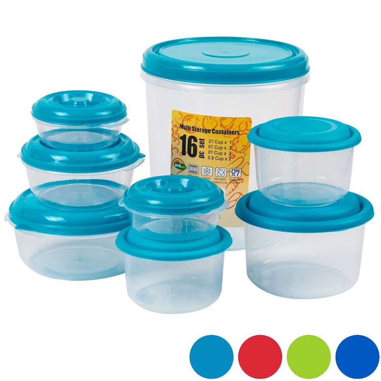 Food Storage Container Sets - 16 Pieces 2