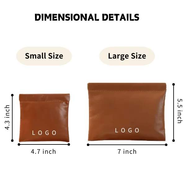PU Waterproof Mini Storage Bag Small Pocket 4