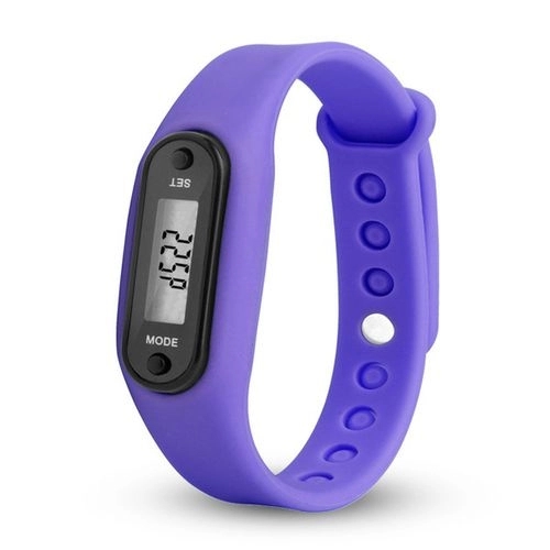Digital LCD Silicone Band Pedometer 12