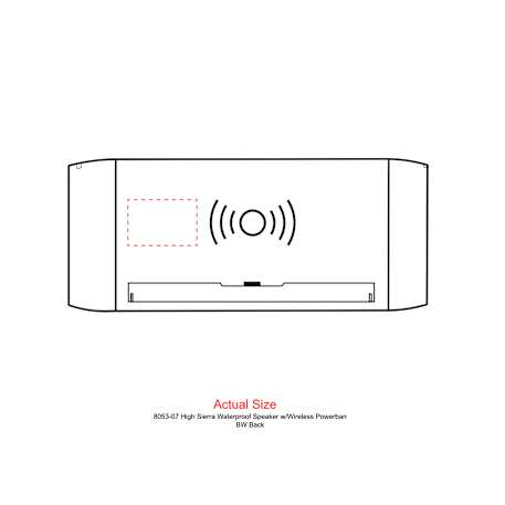 High Sierra Outdoor Speaker & Wireless PowerBank 76