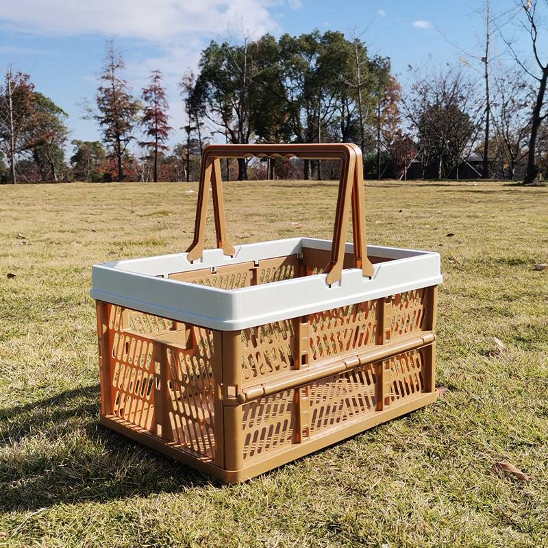 Plastic Foldable Shopping Basket 6