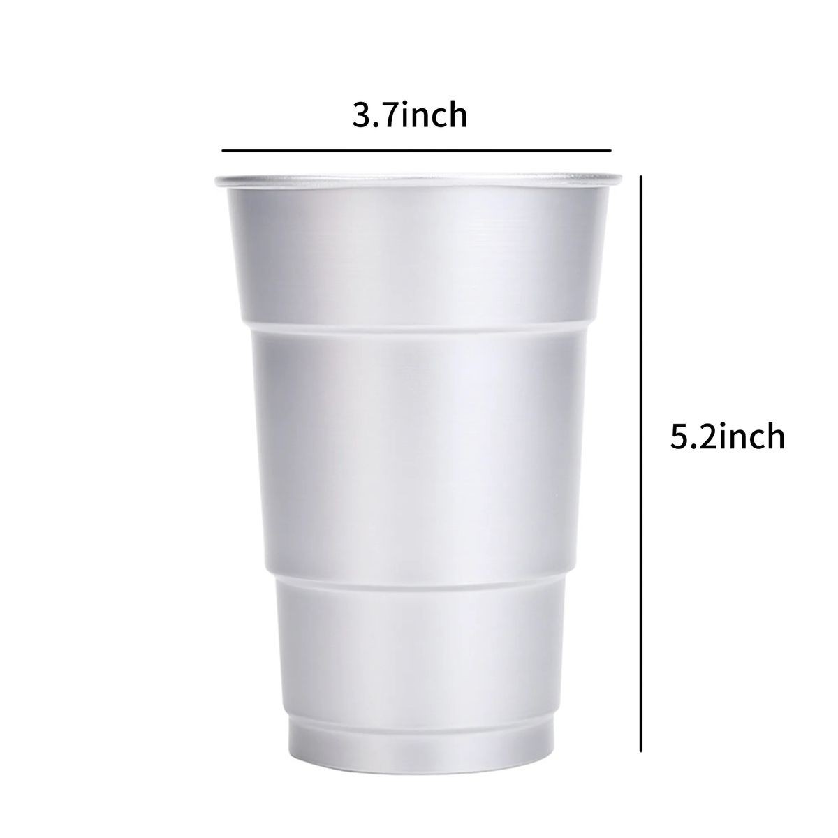 16oz Drinking Cup Made of Lightweight Aluminum 4