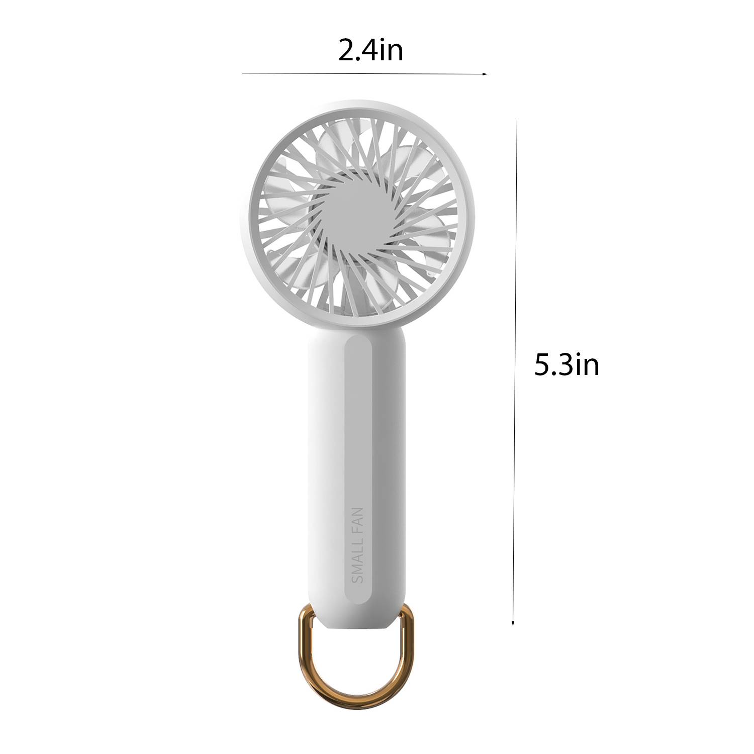 Hand-held USB portable fan 4