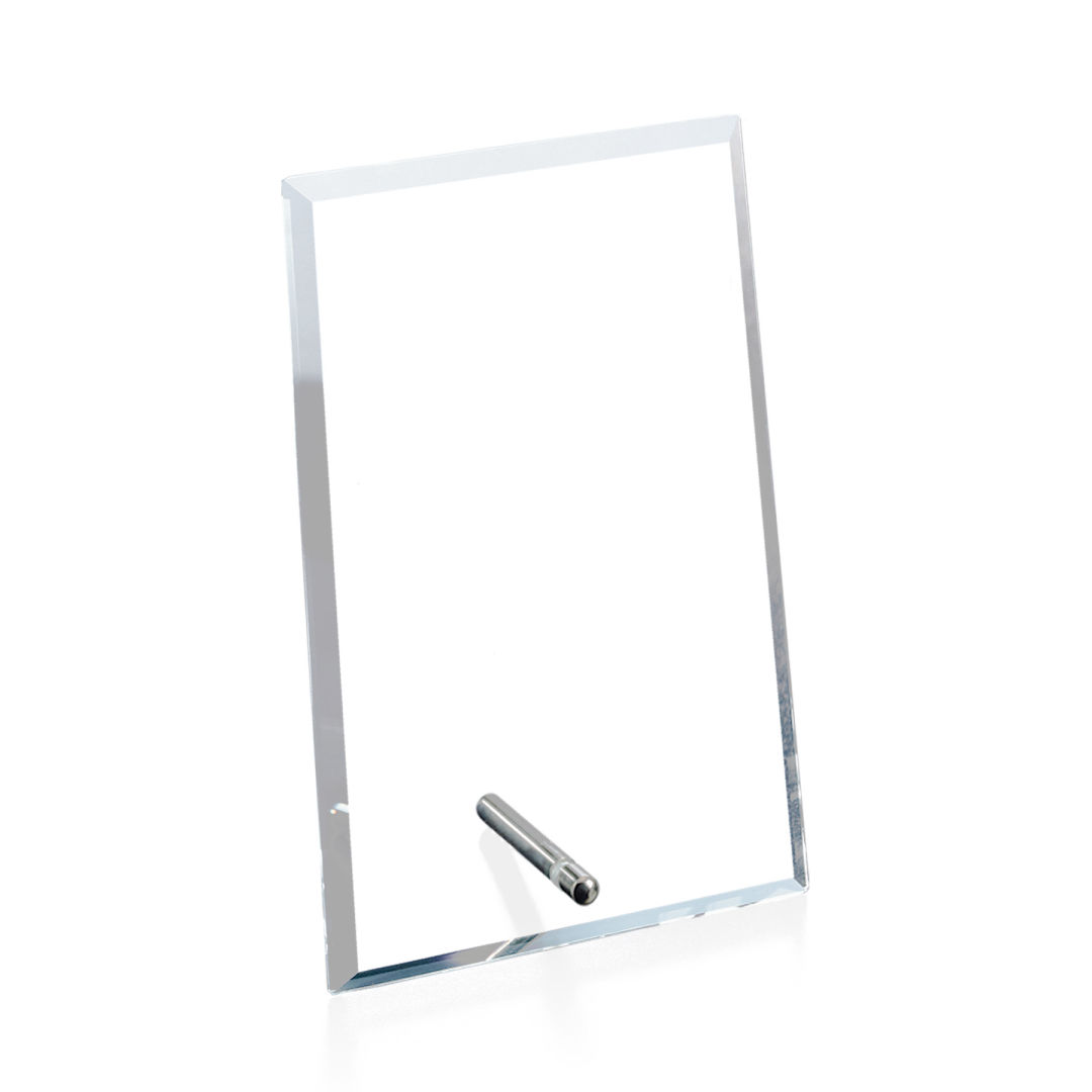 Windsor Rectangle Vertical Award - Chrome 1