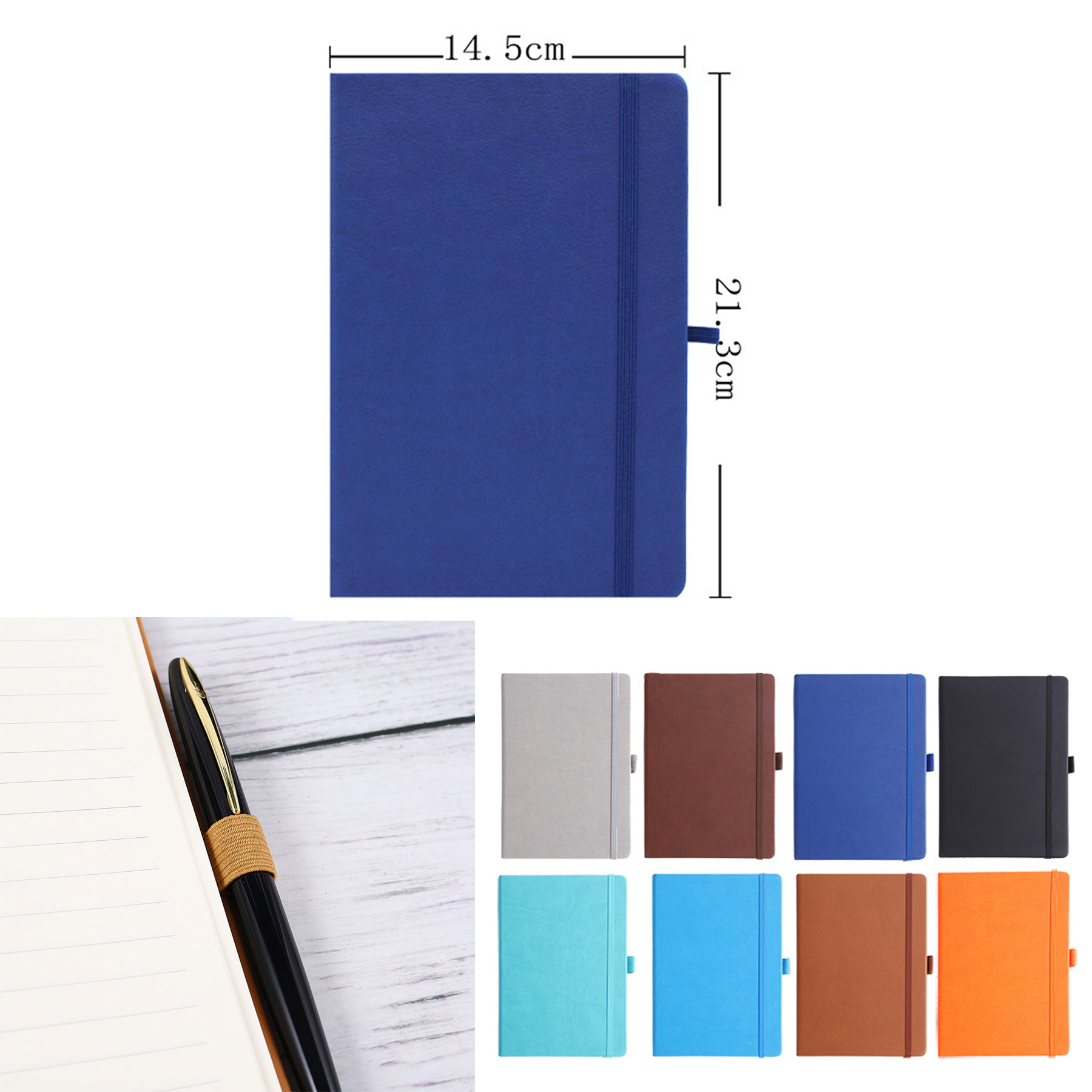 Notebook With Pen Holder 1