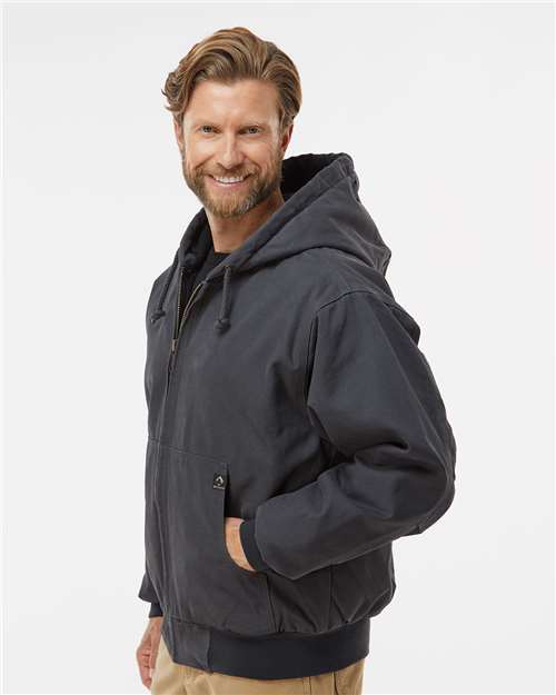 Men's Tall Cheyenne Boulder Cloth™ Hooded Jacket with Tricot Quilt Lining - 5020T 12
