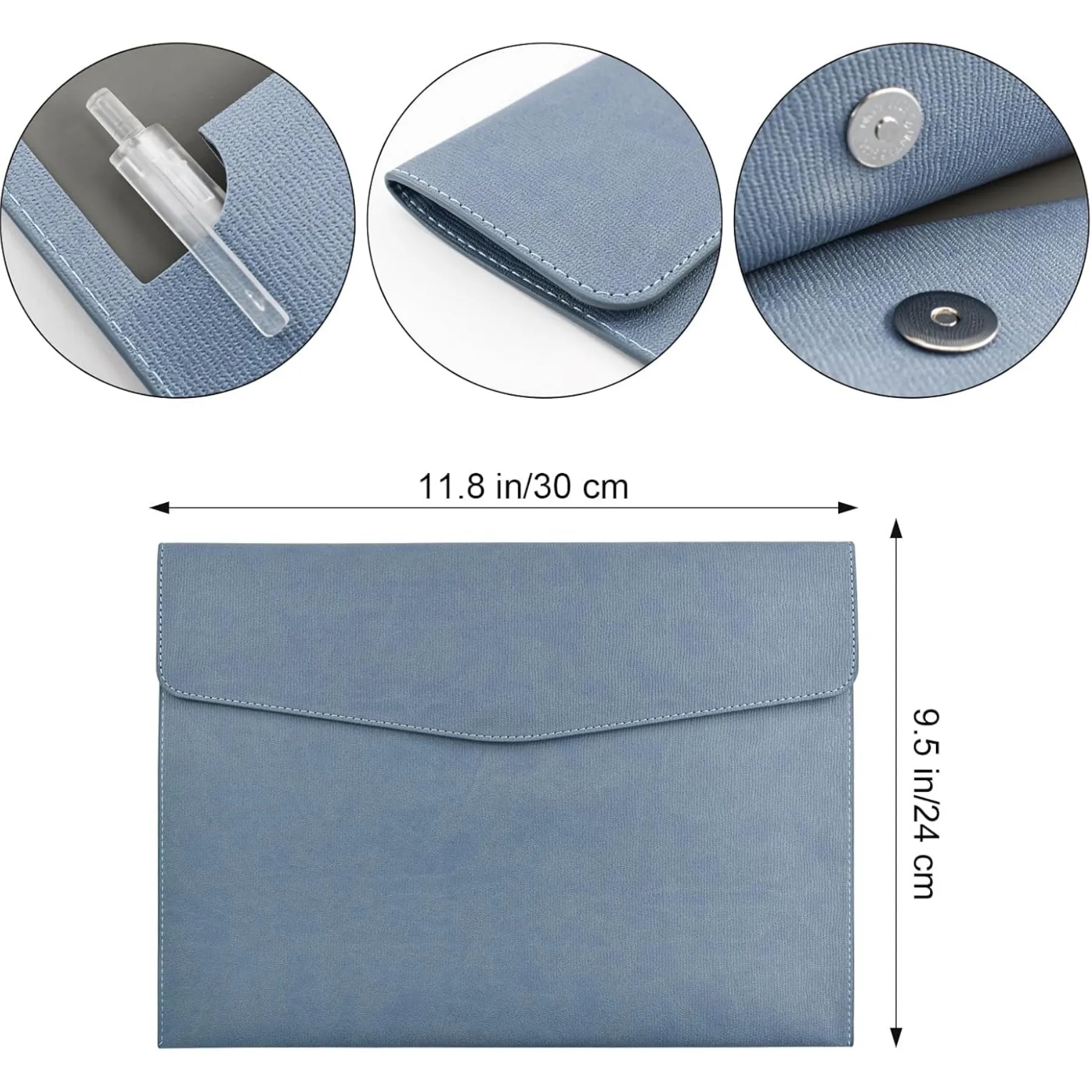 PU Leather Envelope File Folders 4