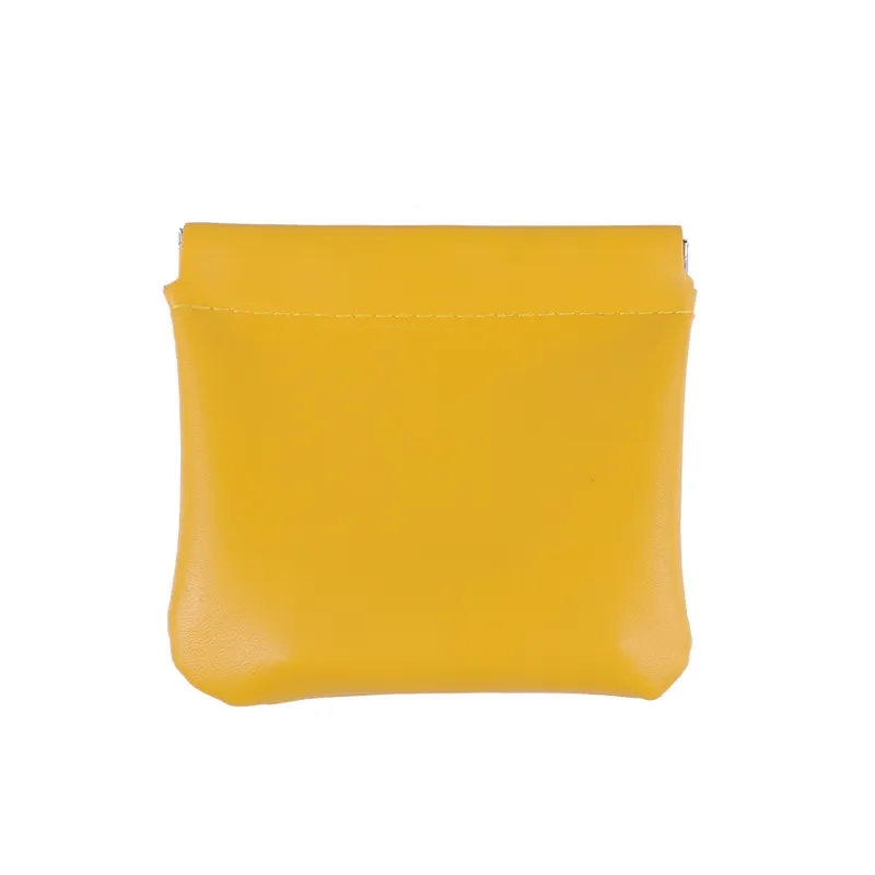 Snap Spring Closure PU Earphone Pouch 5