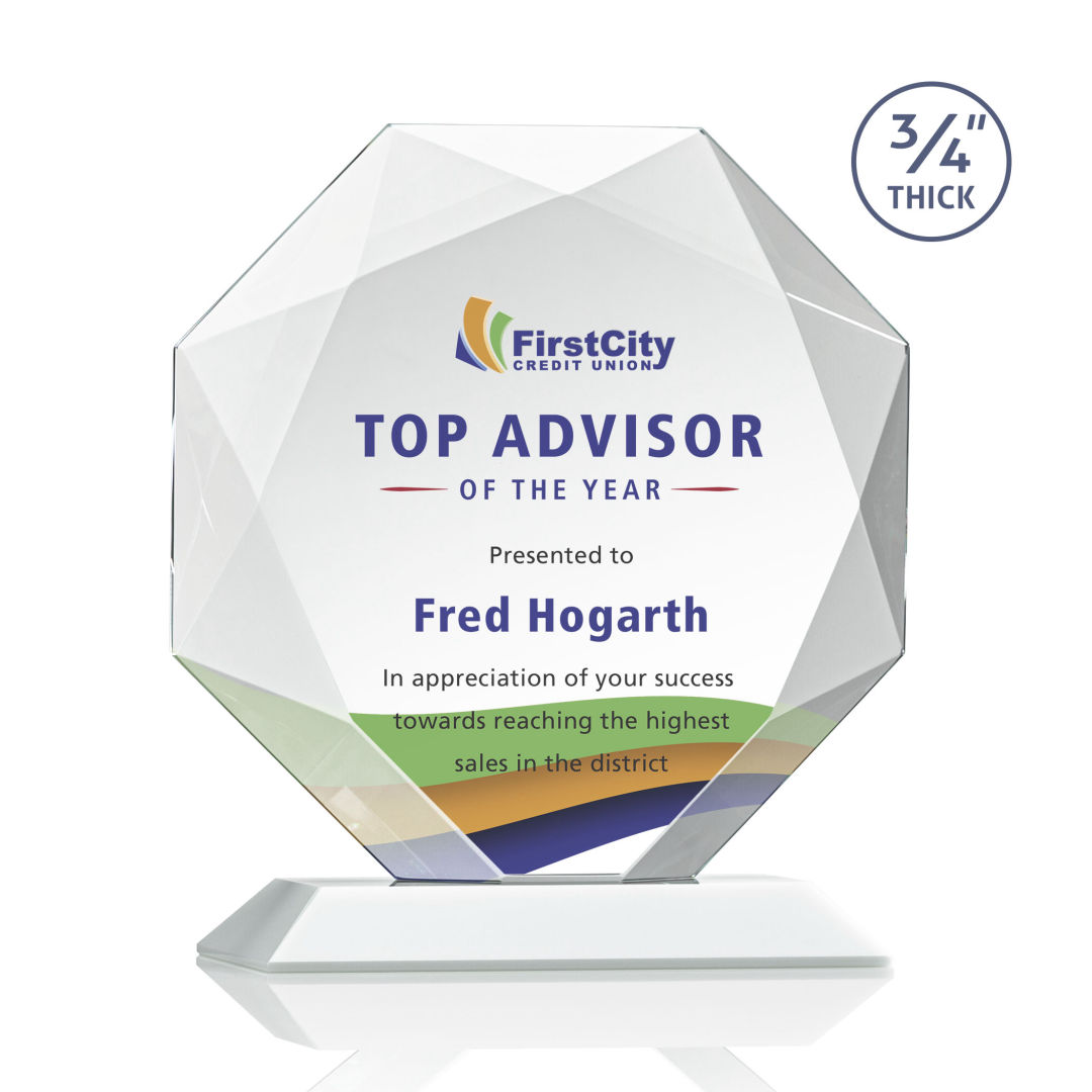 Bradford VividPrint™ Award - White 2