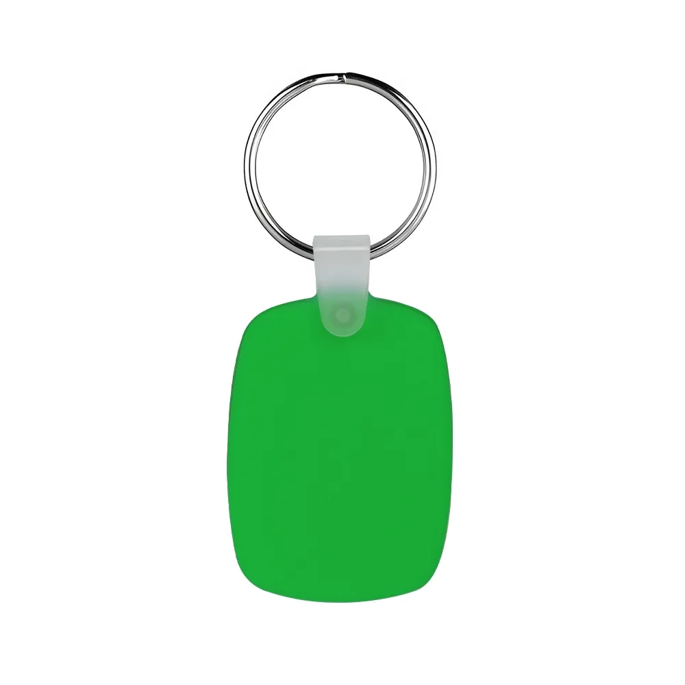 Oval Shaped Silicone Keychain 30