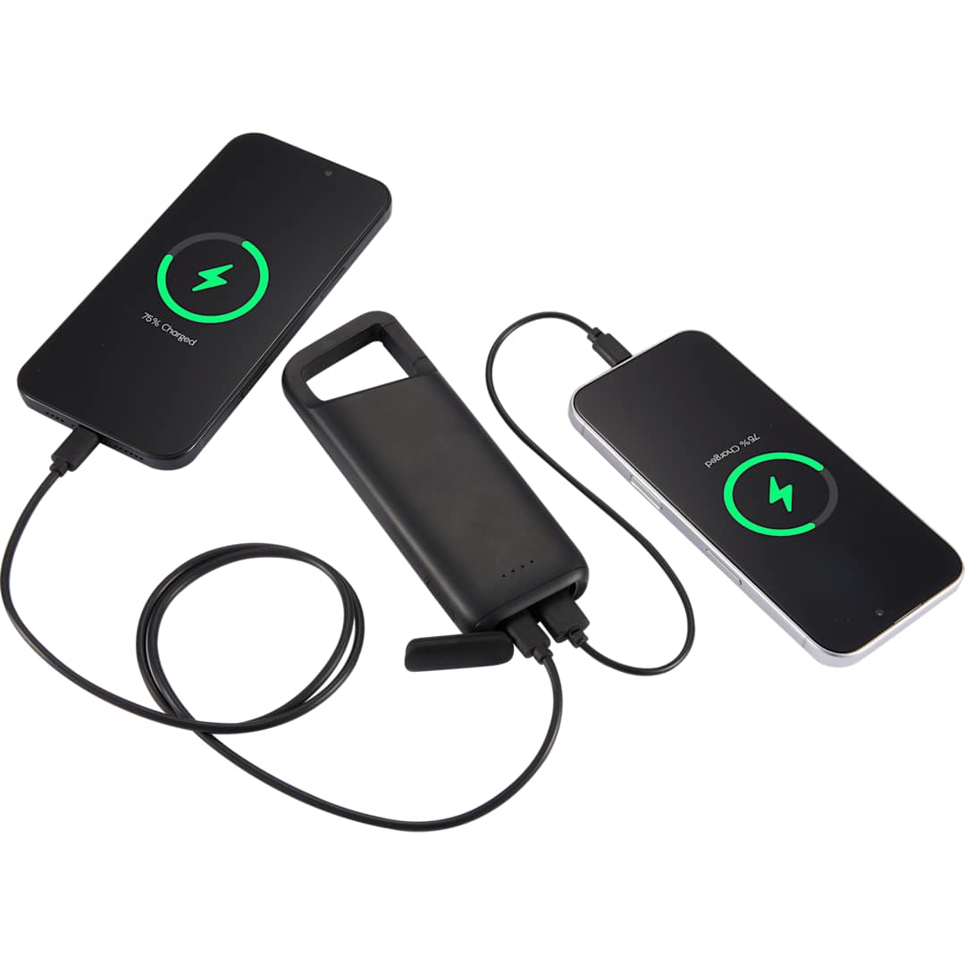 Clip Clap Water Resistant 5000 mAh Power Bank 34
