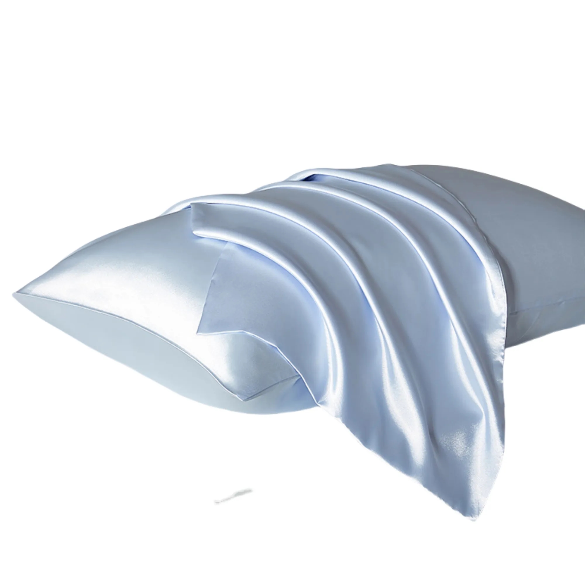 2-Pack Summer Washed Ice Silk Pillowcases 9
