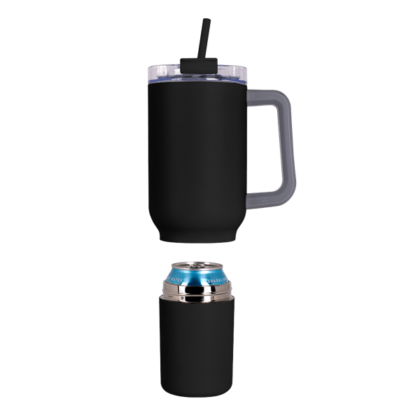 Key West 22 oz SS Travel Mug w/Can Cooler 49