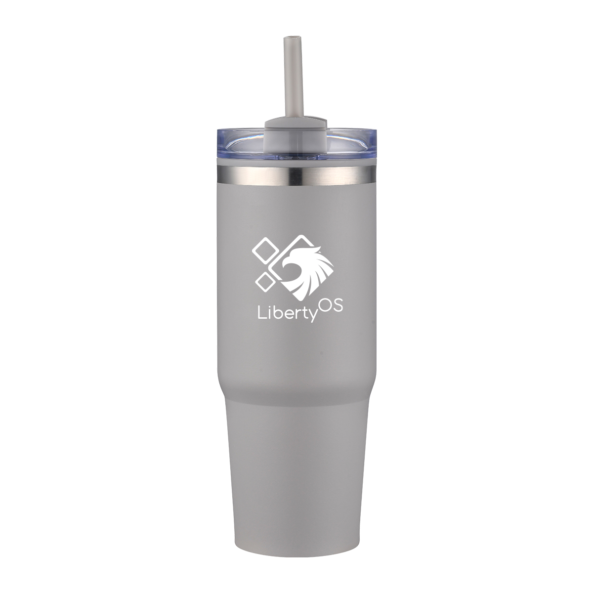 EcoSip 30oz Stainless Steel Outer Tumbler with PP Inner & Straw 9