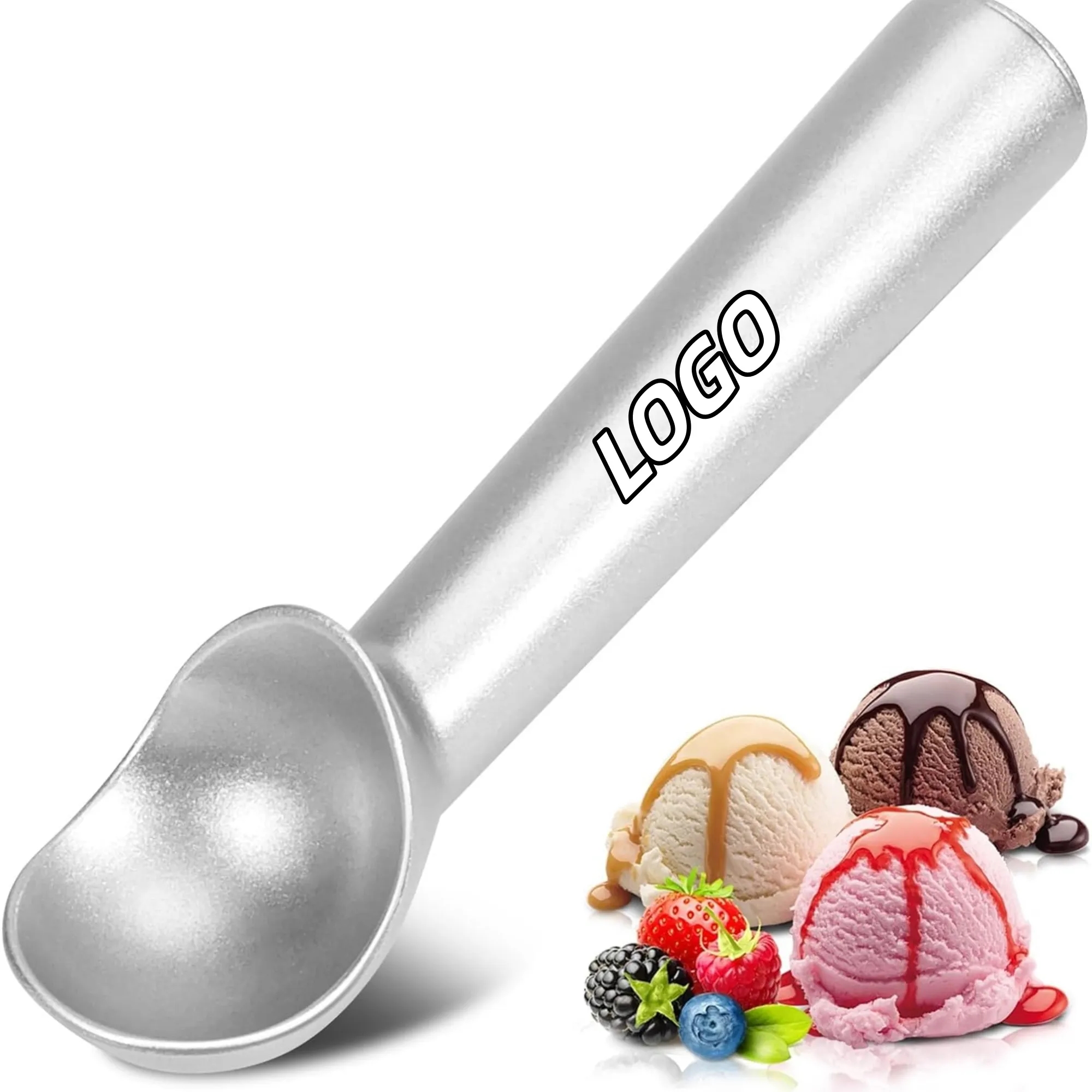 7 Inches Stainless Steel Ice Cream Scoop 2