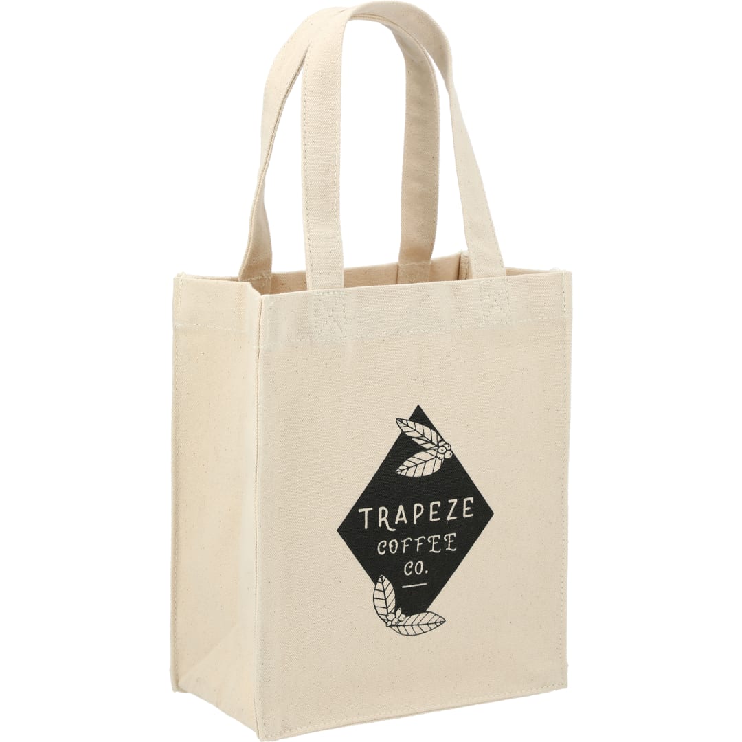 Mini 10oz Cotton Gift Tote, custom tote bag with logo imprint 17