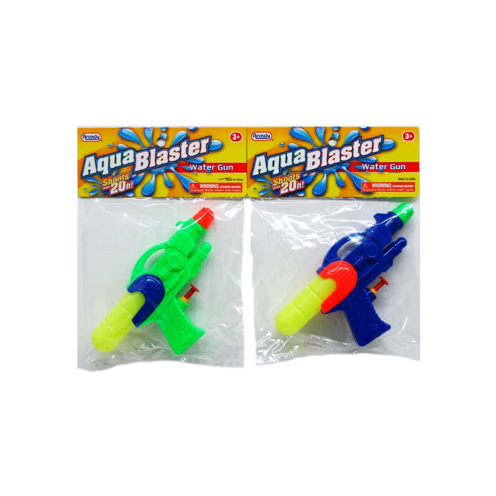 Aqua Blaster Water Blasters Assorted Colors 7" 2