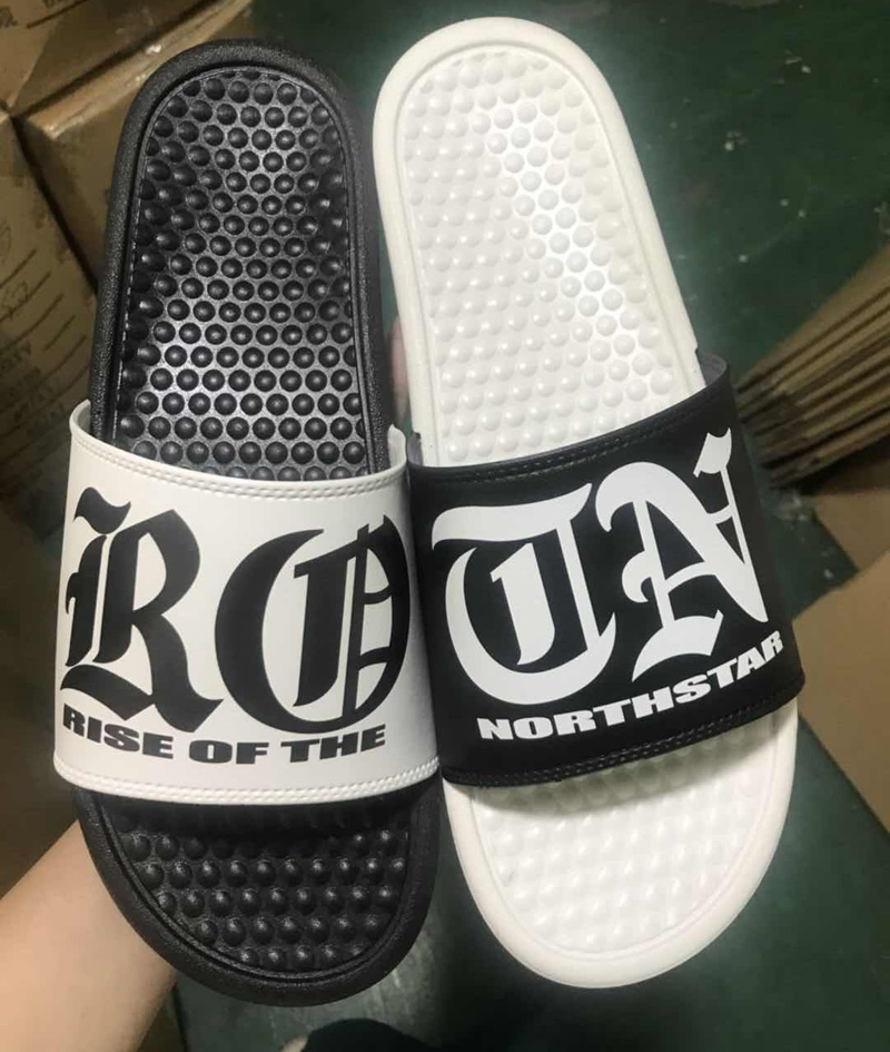Custom Convex Sole Beach Slide Sandals 8
