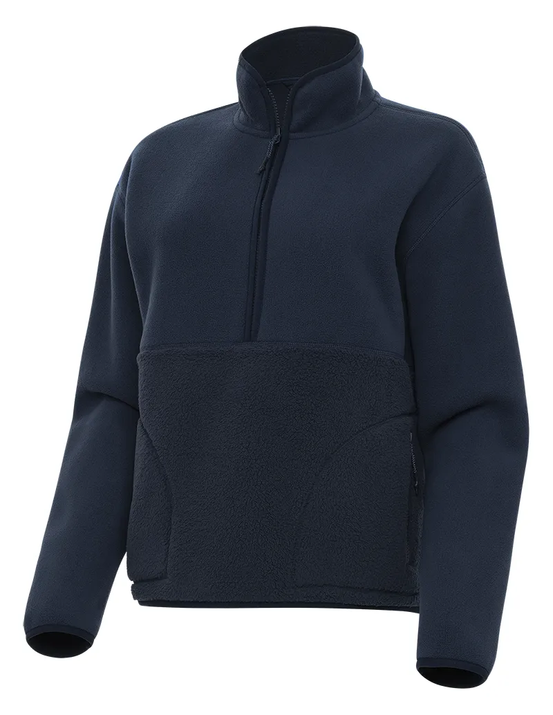 FIGURE 1/4 ZIP PULLOVER W
