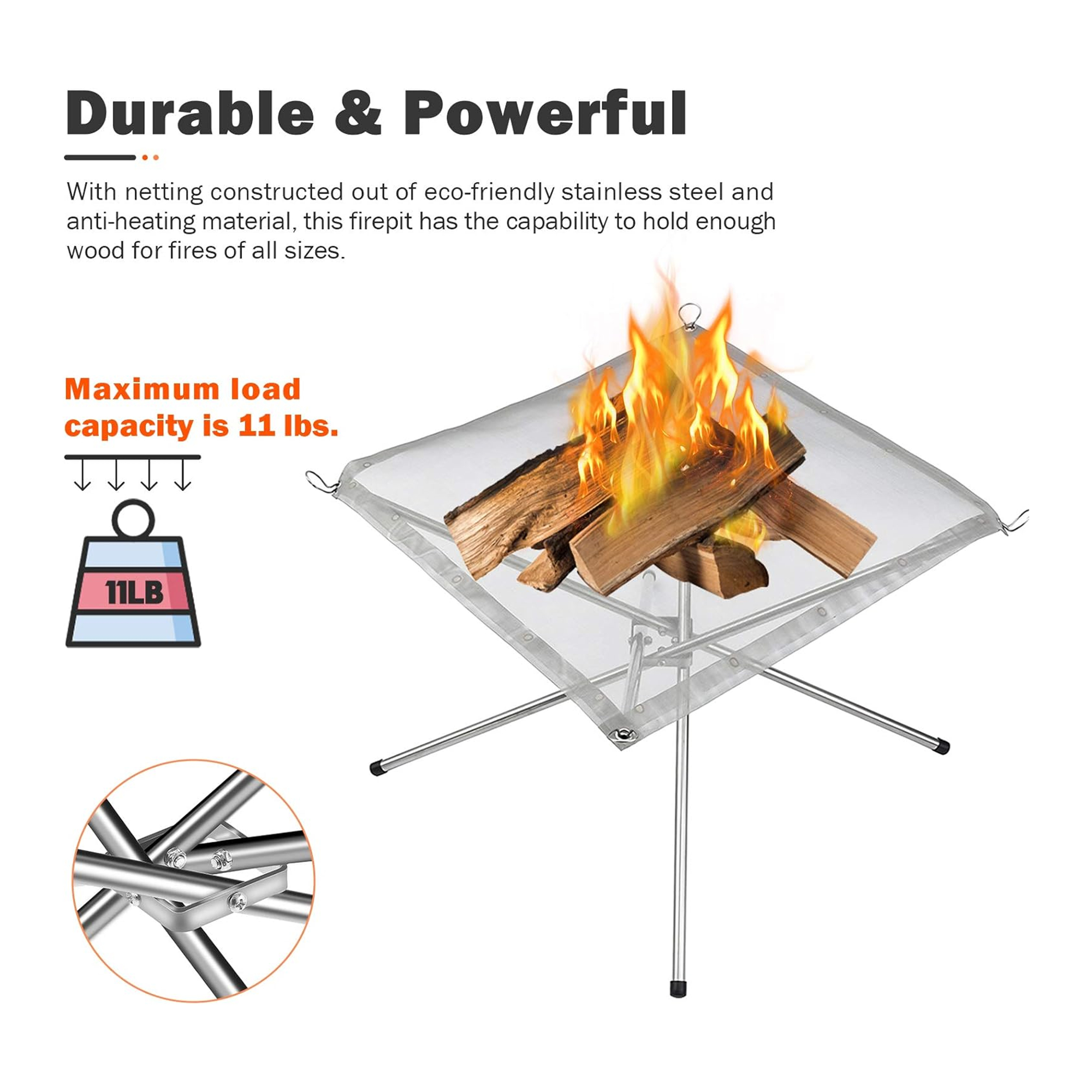 Portable Outdoor Fire Pit 4