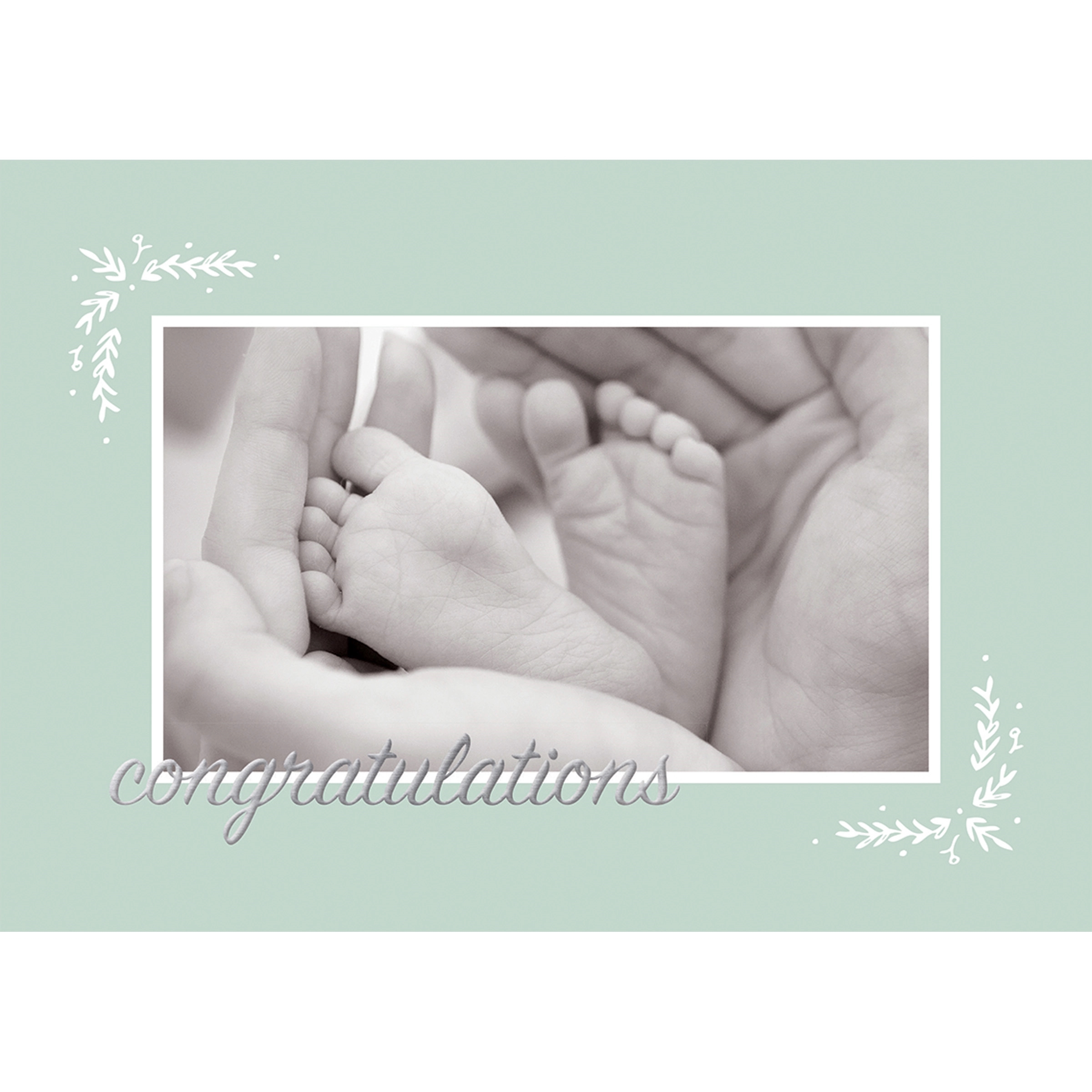 Tiny Toes Congratulations Cards 1