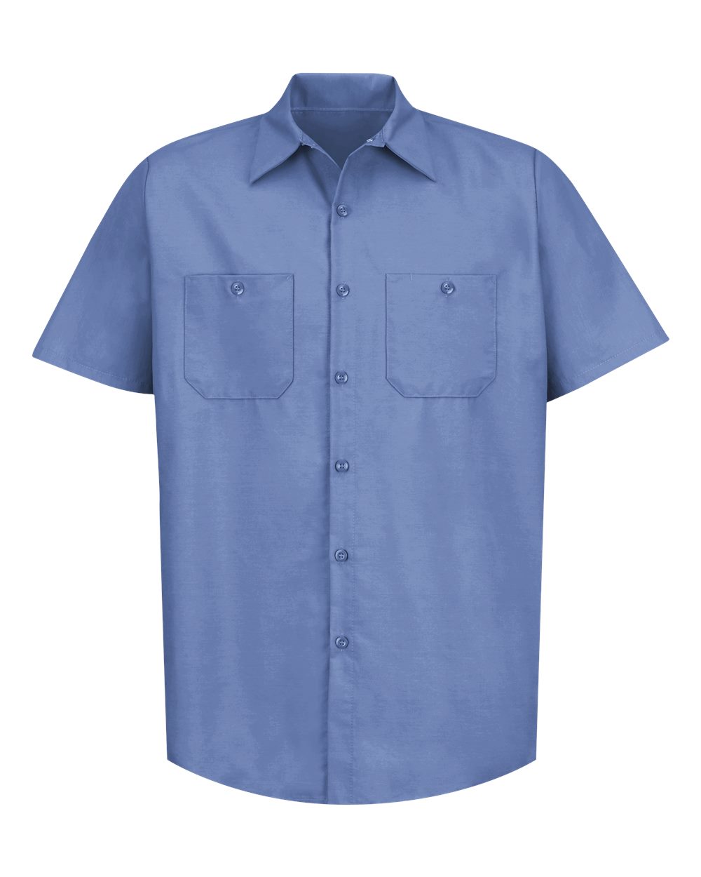Men's Tall Industrial Short Sleeve Work Shirt - SP24T 55