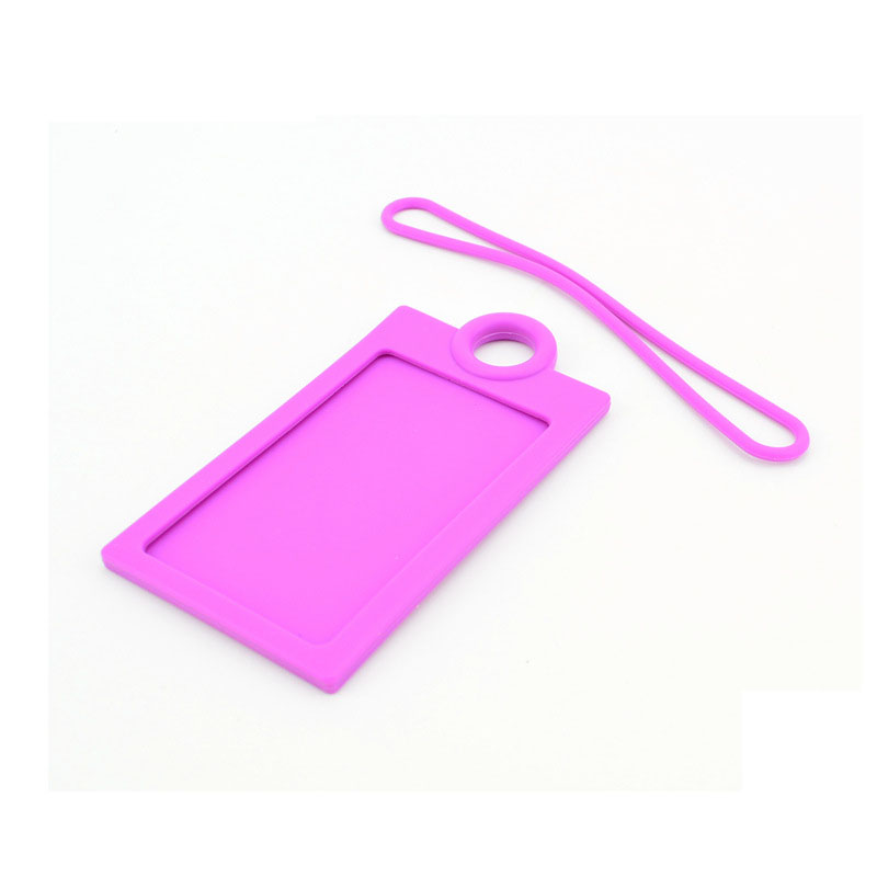 Silicone Luggage nameplate 4