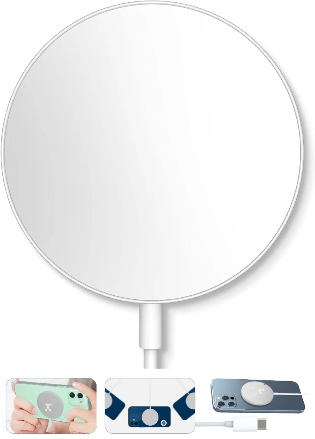 15W Magnetic Fast Wireless Charger 5